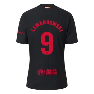FC Barcelona Robert Lewandowski 9 Vieraspaita 2024/25