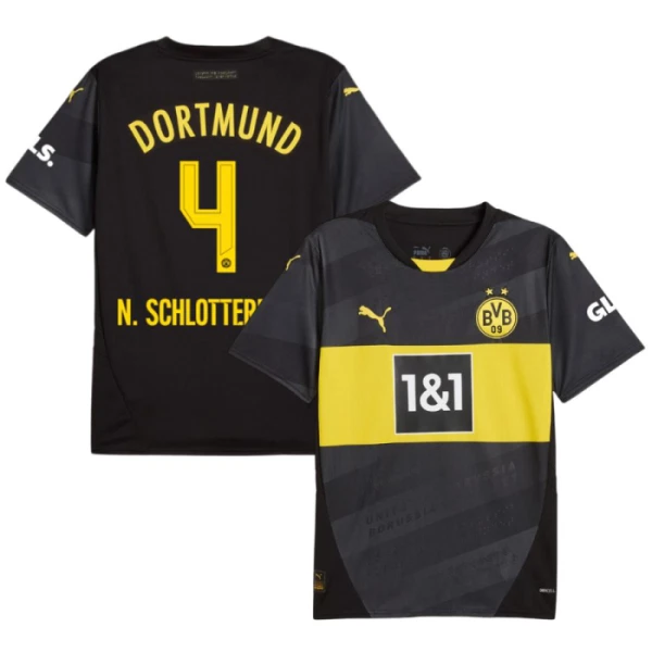 Borussia Dortmund Nico Schlotterbeck 4 Vieraspaita 2024/25