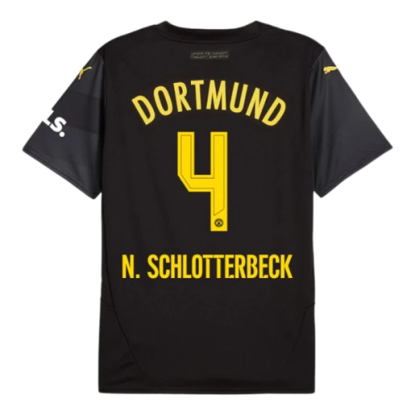 Borussia Dortmund Nico Schlotterbeck 4 Vieraspaita 2024/25