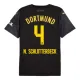 Borussia Dortmund Nico Schlotterbeck 4 Vieraspaita 2024/25