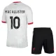Liverpool Alexis Mac Allister 10 3. Paita Lasten 2024/25 (+ Shortsit)