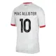Liverpool Alexis Mac Allister 10 3. Paita Lasten 2024/25 (+ Shortsit)