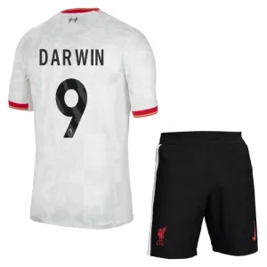 Liverpool Darwin Núñez 9 3. Paita Lasten 2024/25 (+ Shortsit)