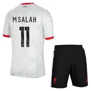 Liverpool Mohamed Salah 11 3. Paita Lasten 2024/25 (+ Shortsit)