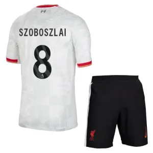 Liverpool Szoboszlai 8 3. Paita Lasten 2024/25 (+ Shortsit)