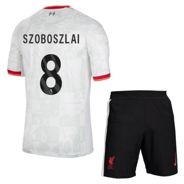 Liverpool Szoboszlai 8 3. Paita Lasten 2024/25 (+ Shortsit)