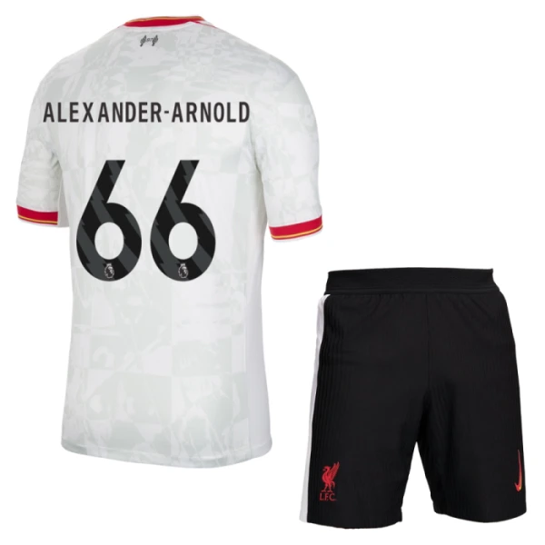 Liverpool Trent Alexander-Arnold 66 3. Paita Lasten 2024/25 (+ Shortsit)