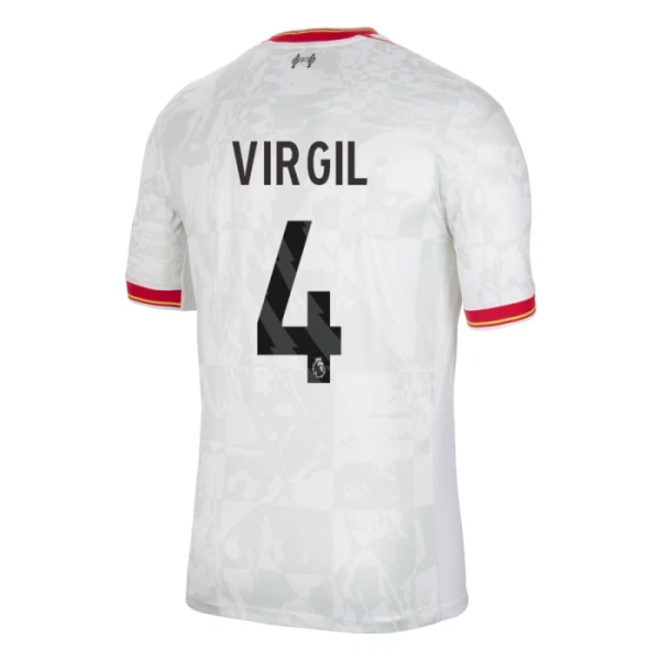 Liverpool Virgil van Dijk 4 3. Paita 2024/25 Liverpool Virgil van Dijk 4 3. Paita 2024/25