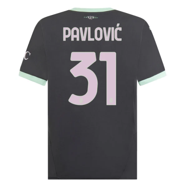 AC Milan Pavlovic 31 3. Paita 2024/25 AC Milan Pavlovic 31 3. Paita 2024/25
