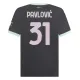 AC Milan Pavlovic 31 3. Paita 2024/25 AC Milan Pavlovic 31 3. Paita 2024/25