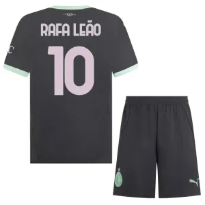 AC Milan Rafael Leão 10 3. Paita Lasten 2024/25 (+ Shortsit)