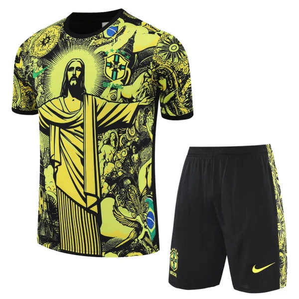 Brasilia Paita Lasten 2024 Keltainen (+ Shortsit) Erikoispainos