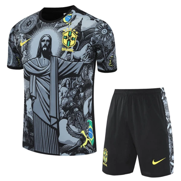 Brasilia Paita Lasten 2024 Musta (+ Shortsit) Erikoispainos