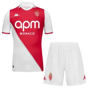 AS Monaco Kotipaita Lasten 2024/25 (+ Shortsit)