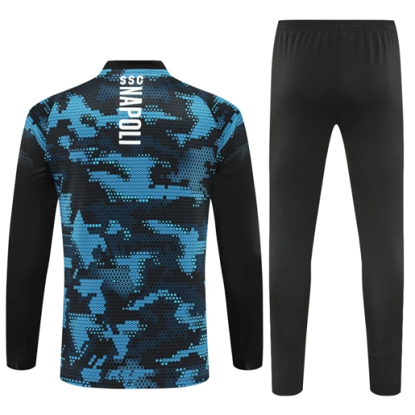 Napoli Harjoittelupusero puvut Puolivetri 2024/25 Laivasto