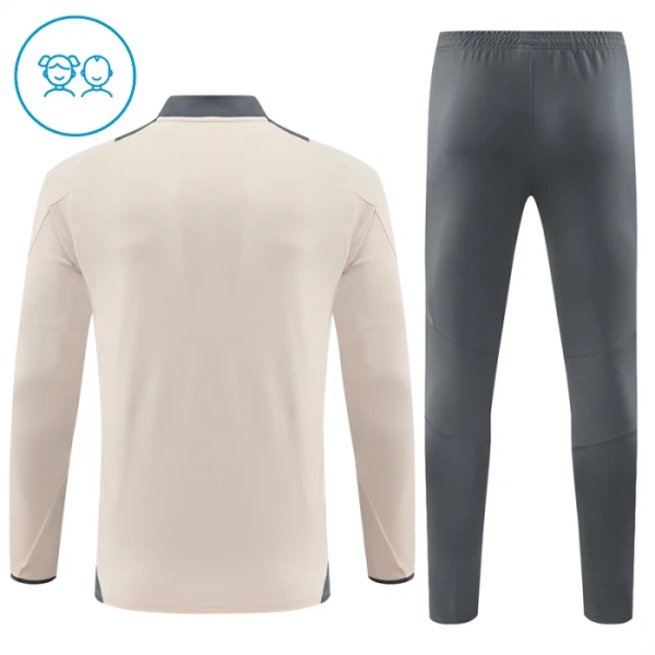 Real Madrid Harjoittelupusero puvut Lasten Puolivetri 2024/25