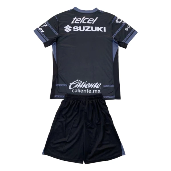 Pumas UNAM Maalivahdin Paita Lasten 2024/25 Musta (+ Shortsit)