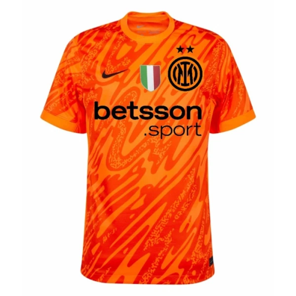 Inter Milan Maalivahdin Paita 2024/25 Oranssi