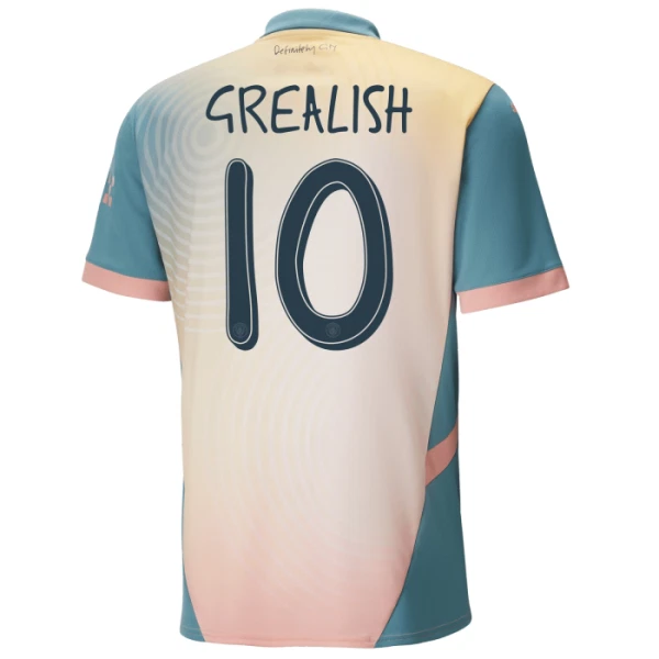 Manchester City Jack Grealish 10 4. Paita Lasten 2024/25 (+ Shortsit)
