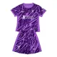 Liverpool Maalivahdin Paita Lasten 2024/25 Violetti (+ Shortsit)