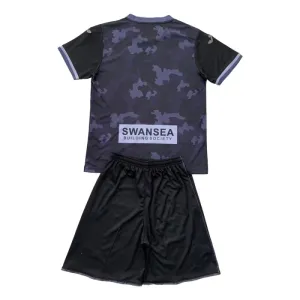 Swansea City Vieraspaita Lasten 2024/25 (+ Shortsit)