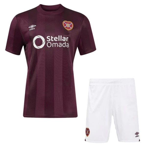 Hearts Kotipaita Lasten 2024/25 (+ Shortsit)