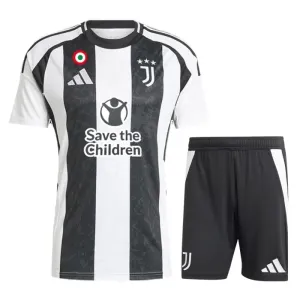 Juventus SaveChildren Kotipaita Lasten 2024/25 (+ Shortsit)