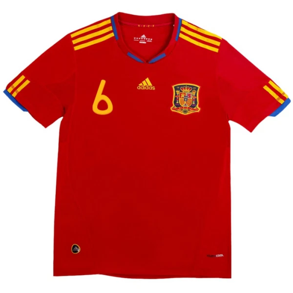 Espanja A. Iniesta 6 2010 Kotipaita Retro