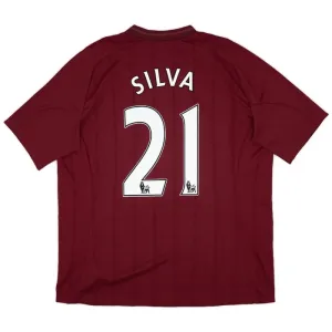 Manchester City Silva 21 2012-13 Vieraspaita