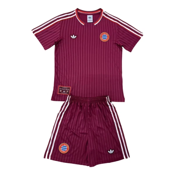 Bayern München Adidas Terrace Icon Paita Lasten 2024/25 (+ Shortsit)