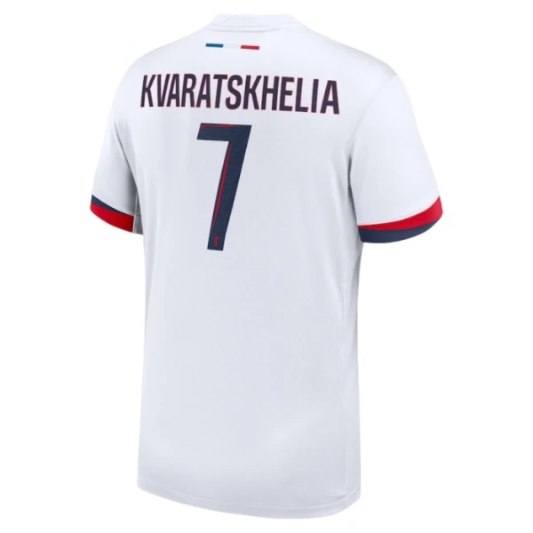Paris Saint-Germain Khvicha Kvaratskhelia 7 Vieraspaita 2024/25
