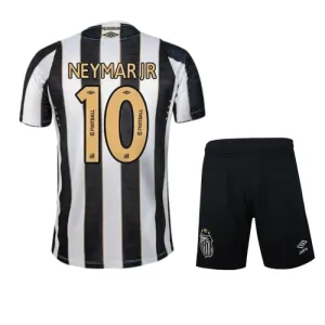 Santos FC Neymar JR 10 Vieraspaita Lasten 2024/25 (+ Shortsit)