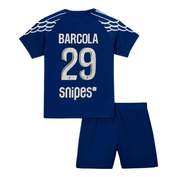 Paris Saint-Germain Bradley Barcola 29 4. Paita Lasten 2024/25 (+ Shortsit) Paris Saint-Germain Bradley Barcola 29 4. Paita Lasten 2024/25 (+ Shortsit)