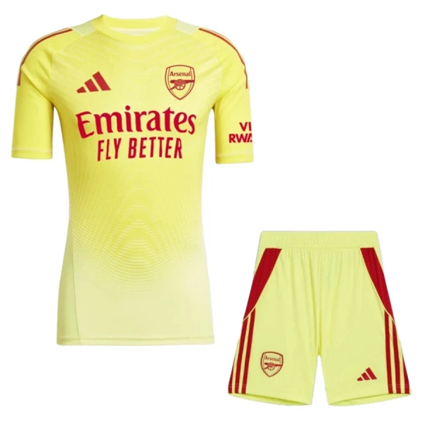 Arsenal Maalivahdin Paita Lasten 2025/26 (+ Shortsit)