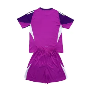 Real Madrid Maalivahdin Paita Lasten 2025/26 Violetti (+ Shortsit)