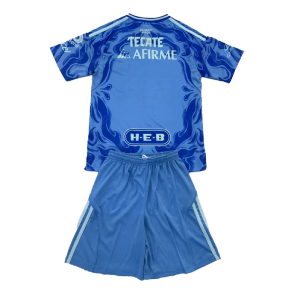 Tigres UANL Vieraspaita Lasten 2025/26 (+ Shortsit)