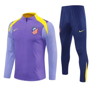 Atlético Madrid Harjoittelupusero puvut Puolivetri 2025/26 Violetti