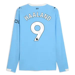 Manchester City Erling Haaland 9 Kotipaita 2025/26 Pitkähihainen
