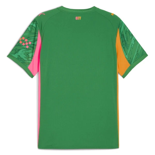 Manchester City Maalivahdin Paita 2025/26 Vihreä