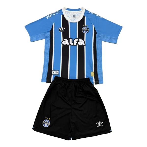 Grêmio FBPA Kotipaita Lasten 2025/26 (+ Shortsit)