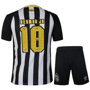 Santos FC Neymar JR 10 Vieraspaita Lasten 2025/26 (+ Shortsit)