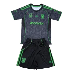 Tigres UANL 3. Paita Lasten 2025/26 (+ Shortsit)