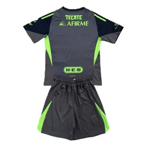 Tigres UANL Maalivahdin Paita Lasten 2025/26 Musta (+ Shortsit)