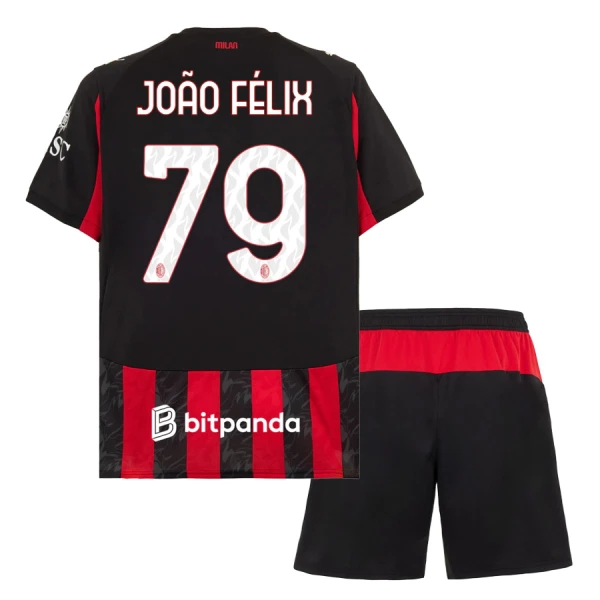 AC Milan João Félix 79 Kotipaita Lasten 2025/26 (+ Shortsit)