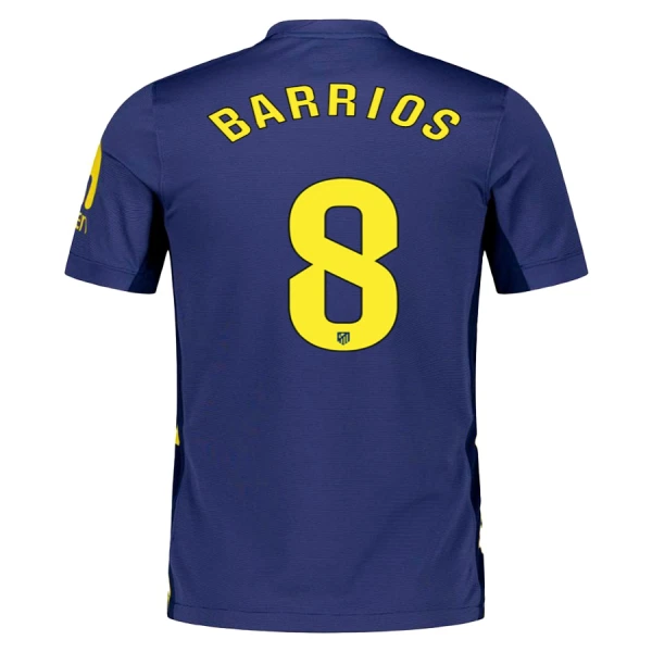 Atlético Madrid Barrios 8 Vieraspaita 2025/26