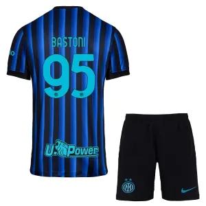 Inter Milan Alessandro Bastoni 95 Kotipaita Lasten 2025/26 (+ Shortsit)