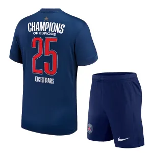 Paris Saint-Germain 1 Star Champions of Europe Kotipaita Lasten 2024/25 (+ Shortsit)