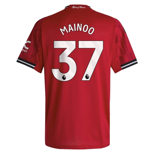Manchester United Kobbie Mainoo 37 Kotipaita Lasten 2025/26 (+ Shortsit)