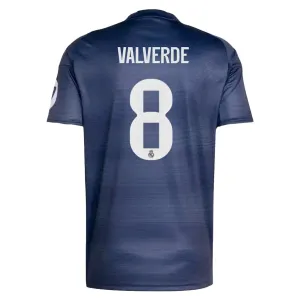 Real Madrid Federico Valverde 8 Vieraspaita 2025/26