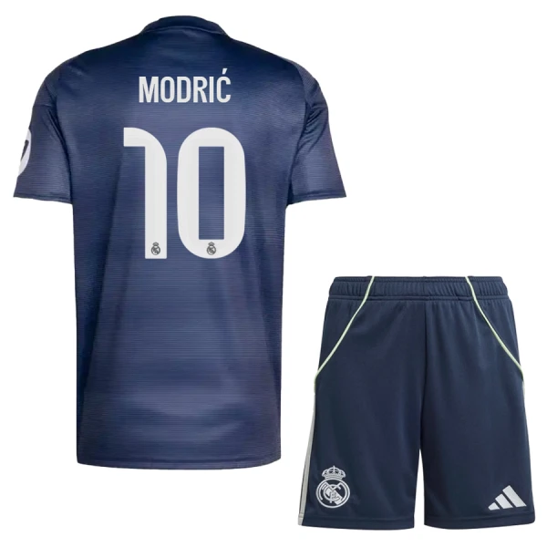 Real Madrid Luka Modrić 10 Vieraspaita Lasten 2025/26 (+ Shortsit)